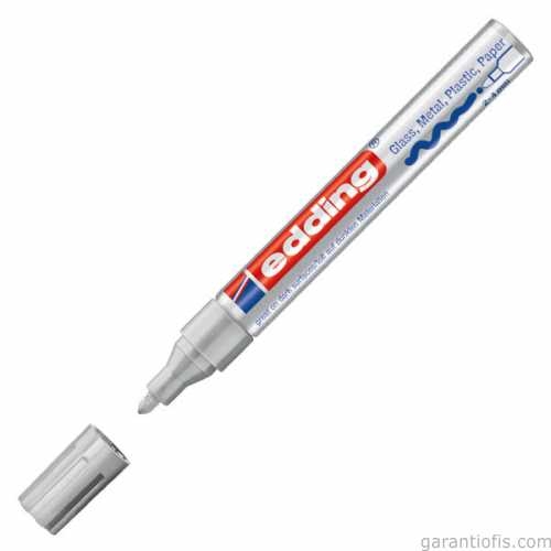 Edding 750 Paint Markör Gümüş Hobi Sanat Kalemi