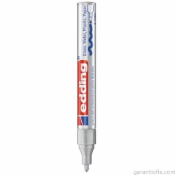 Edding 750 Paint Markör Gümüş Hobi Sanat Kalemi - 2
