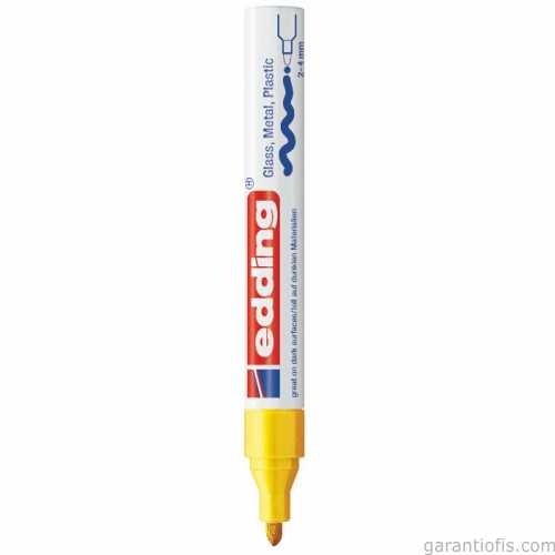 Edding 750 Paint Markör Sarı Hobi Sanat Kalemi - 2