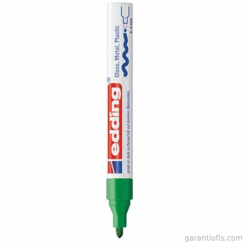 Edding 750 Paint Markör Yeşil Hobi Sanat Kalemi - 2