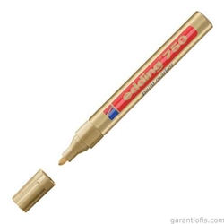 Edding 750 Tam Örtücü Altın Boya Kalemi (Paint Marker) - Thumbnail