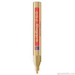 Edding 750 Tam Örtücü Altın Boya Kalemi (Paint Marker) - Thumbnail