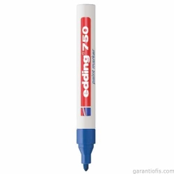 Edding 750 Tam Örtücü Mavi Boya Kalemi (Paint Marker) - 2