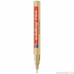 Edding 780 Tam Örtücü Altın Boya Kalemi (Paint Marker) - Thumbnail