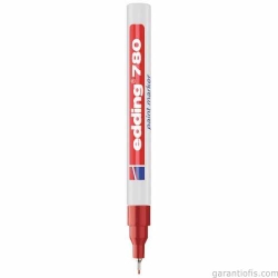 Edding 780 Tam Örtücü Kırmızı Boya Kalemi (Paint Marker) - 2