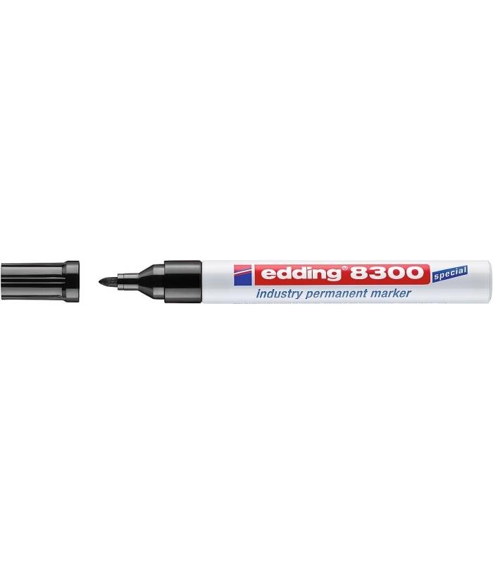 Edding 8300 Siyah Endüstri Boya Kalemi (permanent Marker)