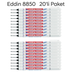 Edding 8850 Montaj İşaretleme ve Marangoz Kalemi 20'li Paket - 1
