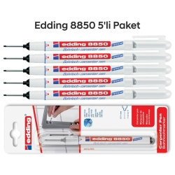 Edding 8850 Montaj İşaretleme ve Marangoz Kalemi 5'li Paket - 1
