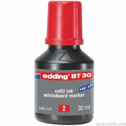 Edding BT 30 Kırmızı Renk Tahta Kalemi Yedek Mürekkebi - 2