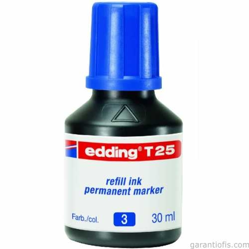 Edding T25 Mavi Yedek Mürekkep (30 ml) - 1