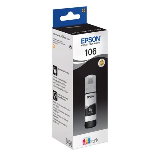 EPSON C13T00R140 KARTUS-BLACK - 1