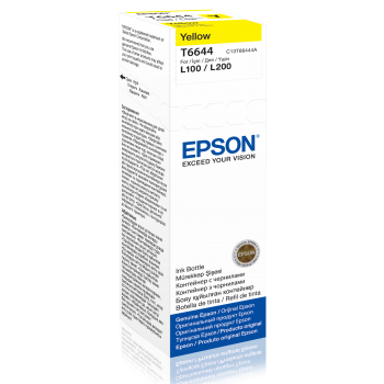 EPSON C13T66444A KARTUS-YELLOW 70ML/L550/L200/L220/L355/L365 - 1