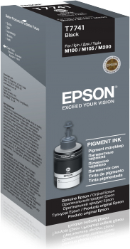 EPSON C13T77414A BLACK, PIGMENT-140ML-M105,M100,M200 - 1