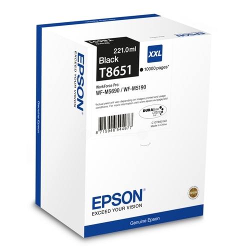 EPSON C13T865140 WF-M5690 XXL MONO CARTRIDGE, - 1