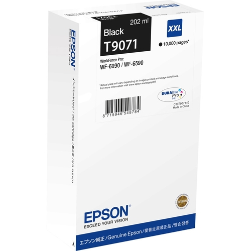 EPSON C13T907140 WF-6XXX SERİES INK CARTRİDGE XXL BLACK - 1