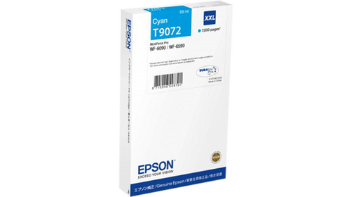 EPSON C13T907240 WF-6XXX SERİES INK CARTRİDGE XXL CYAN - 1