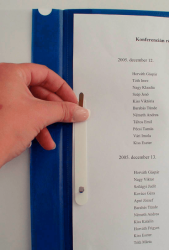 Esselte 4199 Kırmızı Plastik Telli Dosya (50 li Paket) - 2