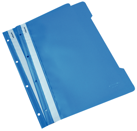 Esselte 4199 Mavi Plastik Telli Dosya (50 Li Paket)