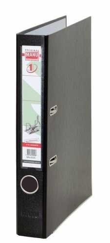 Esselte Manu 2035 Siyah Dar Plastik Klasör - 1