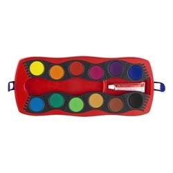 Faber Castell 12 Renk Suluboya Değiştirilebilir Tablet - Thumbnail