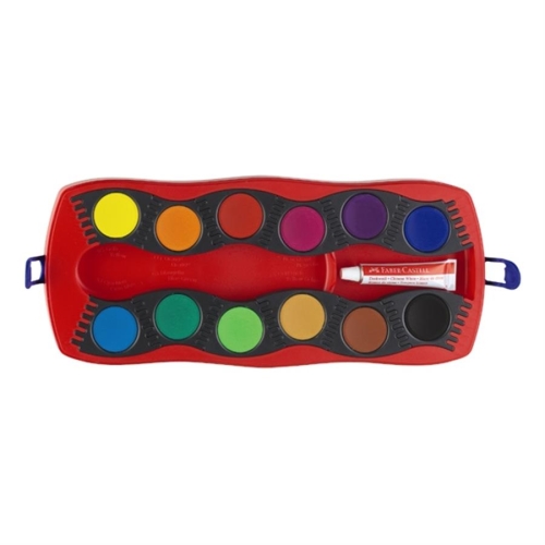 Faber Castell 12 Renk Suluboya Değiştirilebilir Tablet - 3