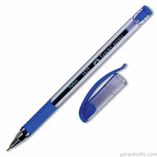 Faber Castell 1425 Mavi Tükenmez Kalem (İğne Uçlu) - 1