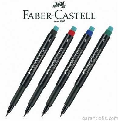 Faber Castell 1523 S Siyah Asetat Kalemi (0,4 mm) - 2