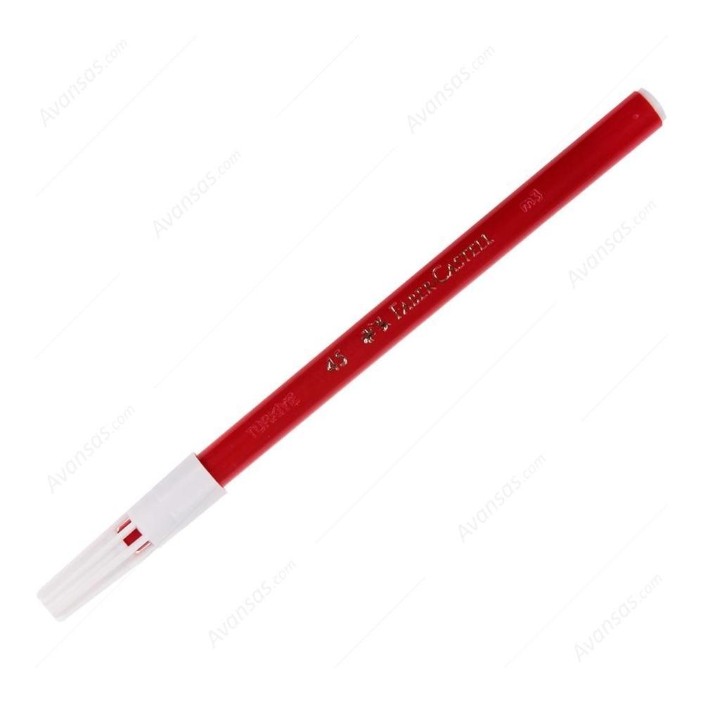 Faber Castell 45 Kırmızı Keçeli Kalem (10 Lu Kutu)