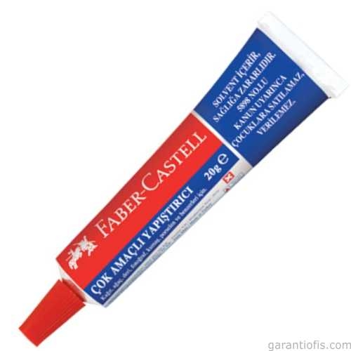 Faber Castell Çok Amaçlı Sıvı Yapıştırıcı 20 Ml.