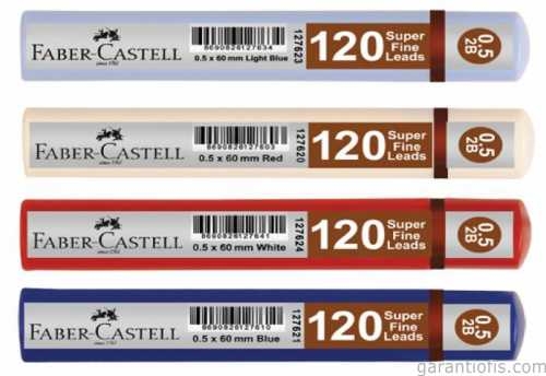 Faber Castell Grip 120 Li Kalem Ucu (2B - 0,5mm) - 2
