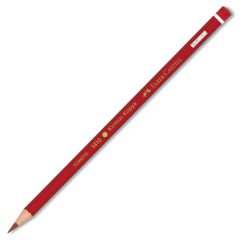 Faber Castell Kırmızı Kopya Kalemi (12 li Paket) - 3