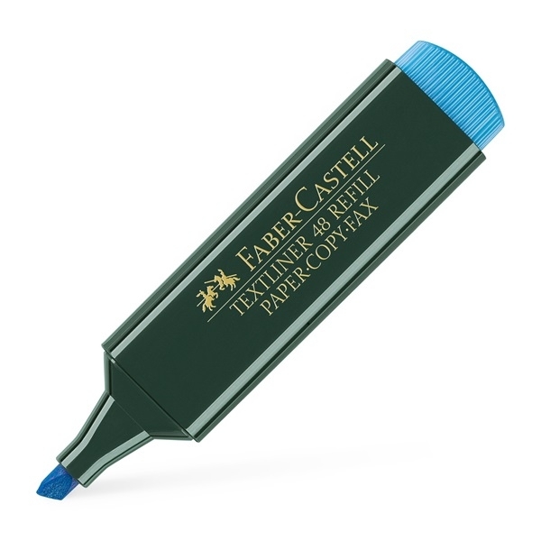 Faber Castell Mavi Fosforlu Kalem (5 Li Avantajlı Paket)