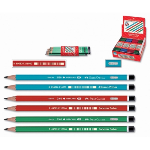 Faber Castell Mercanlı Kurşun Kalem (12 li Paket) - 2