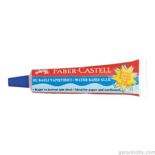 Faber Castell Solvent İçermeyen Su Bazlı Sıvı Yapıştırıcı 19 ml. - 1