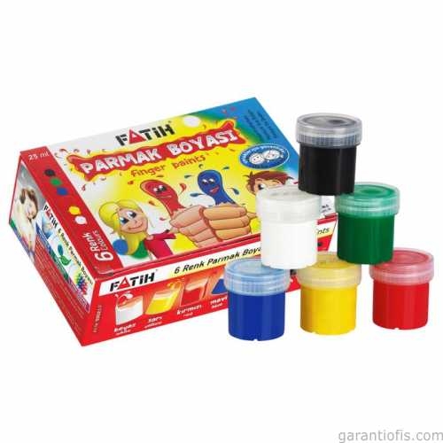 Fatih 50021 Parmak Boyası (6 Lı Paket)
