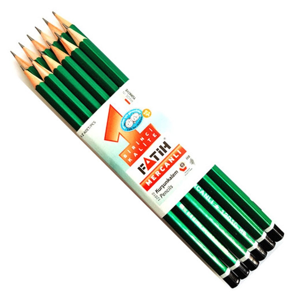 Fatih Hb Mercanlı Kurşun Kalem (12 Li Paket)