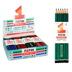 Fatih HB Mercanlı Kurşun Kalem (12 li Paket) - 2