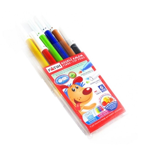 Fatih Keçeli Kalem 6 Renk (34000) - 2