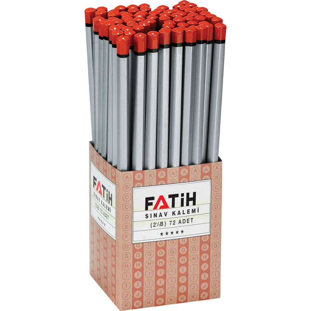 Fatih Sınav Kalemi Ekstra Koyu Uçlu (72 Li Paket)