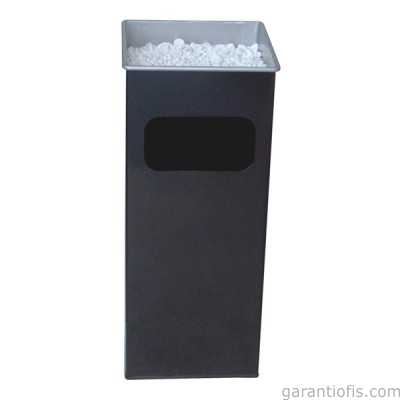 Garanti Metal 1117 Kare Küllüklü Çöp Kovası - 1