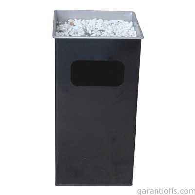 Garanti Metal 1118 Kare Küllüklü Çöp Kovası - 1