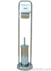Garanti Metal 7060 Krom Ayaklı Klozet Seti