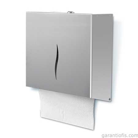 Garanti Metal 7146 Krom Z Katlı Havlu Dispenseri (Havlu Aparatı) - 1