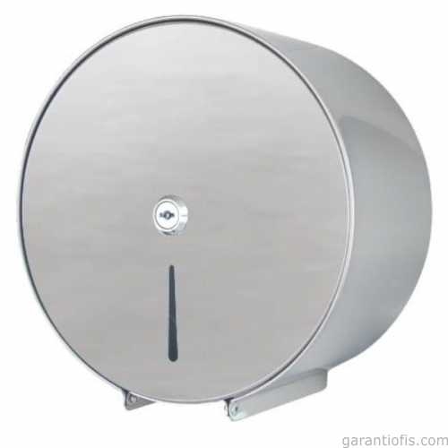 Garanti Metal 7151 Parlak Krom Mini Jumbo Tuvalet Kağıdı Dispenseri - 1