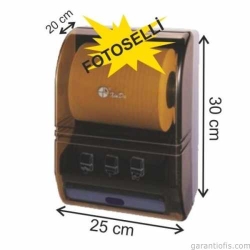 Garanti Metal 7574 Sert Plastik Fotoselli Kağıt Verici (21cm)