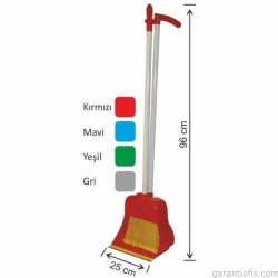 Garanti Metal 7580 Plastik Fırçalı Lüks Faraş