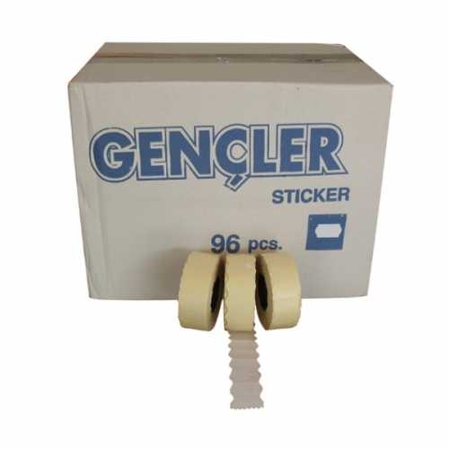 Gençler Renkli Meto Etiket (96 lı Paket) - 1