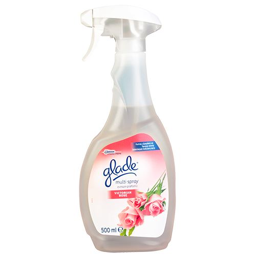 Glade Multi Sprey Oda ve Kumaş Parfümü Victorian Rose 500ml - 1