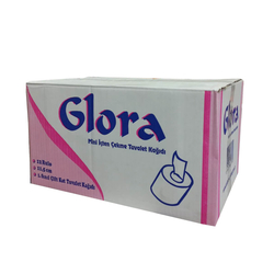 Glora Mini İçten Çekmeli Tuvalet Kağıdı 11CM Cimri 12 li Paket - Thumbnail