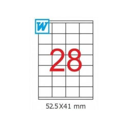 GoldMoon 2035 Laser A4 Sayfa Etiketi 52,5X41mm (100 lü Paket)